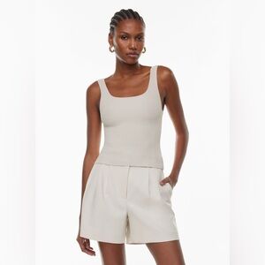 Babaton Sculpt Knit Squareneck Tank